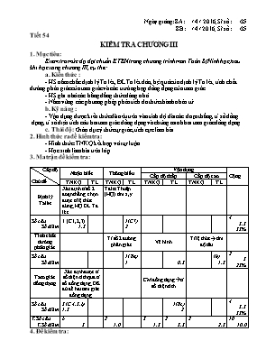 Tiết 54 Kiểm tra chương III - Hình 9
